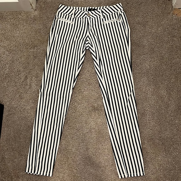 Vintage Striped low rise skinny pants - Picture 1 of 5